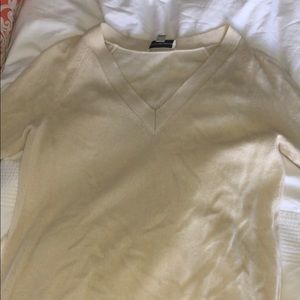 Cream cashmere sweater